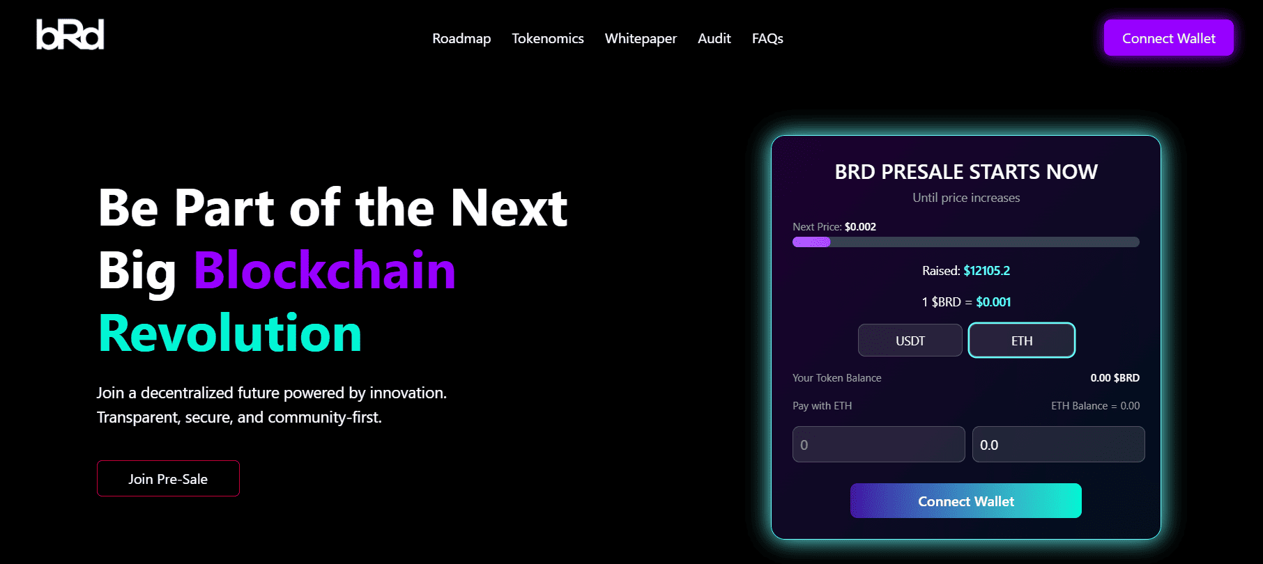 Presale smart contract diagram