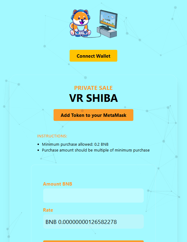 VRShiba ICO